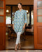 Printed Poly Cotton Knee length Top 59091