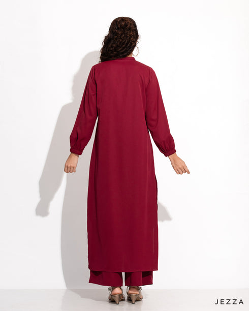 Polyester Top & Pant Set 54432/57322