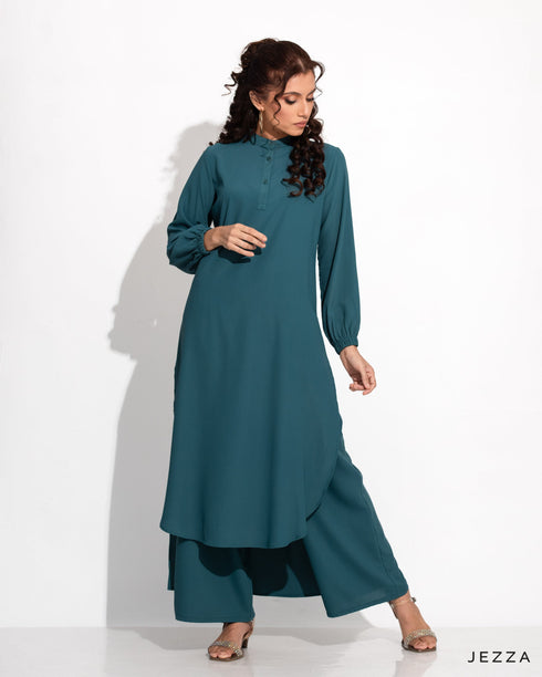 Polyester Top & Pant Set 54431/57321