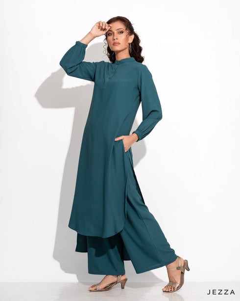 Polyester Top & Pant Set 54431/57321