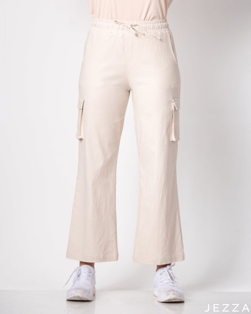 JEZZA Green Colour Women's Cargo Pant 55233