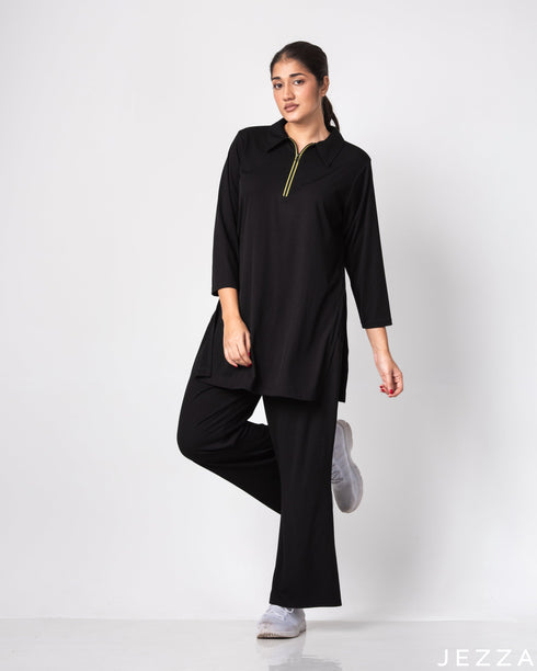 JEZZA Women's Matching Modest Top & Pant Set 54542/54982
