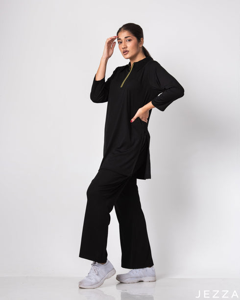JEZZA Women's Matching Modest Top & Pant Set 54542/54982