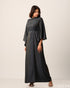 Kaftan Type Ankle Length Long Sleeve Polyester Dress 58001