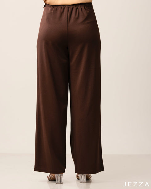 Elasticated Back Waist Banded Pant 56781