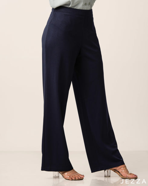 Elasticated Back Waist Banded Pant 56783