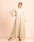 Elasticated Long Sleeve Tiered Cardigan With Inner Dress 58031/58041