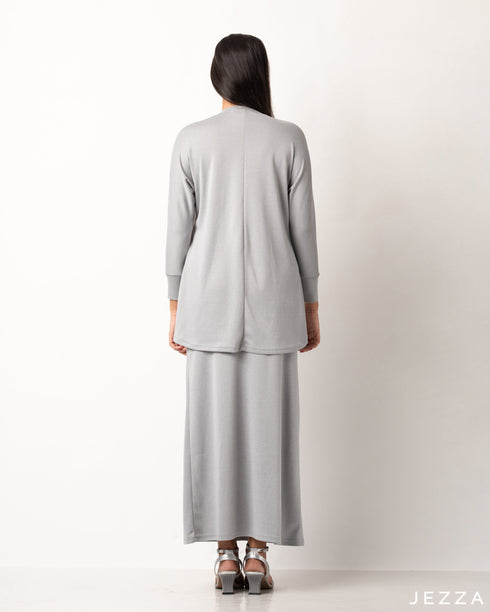 Cotton Knit Top & Skirt Set 56673/56683