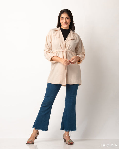 Long Sleeve Below Hip Jacket 50551