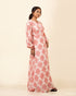 Long Sleeved Printed Polyester Dress 57251