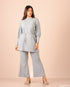 Relaxed Cotton Knit Top & Pant Set 56843/57573