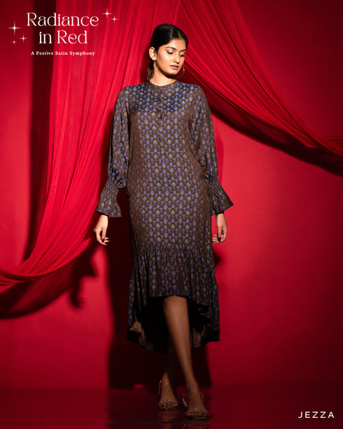 Printed Polyester Top 60892