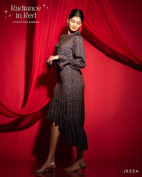 Printed Polyester Top 60892