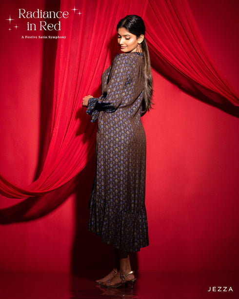 Printed Polyester Top 60892