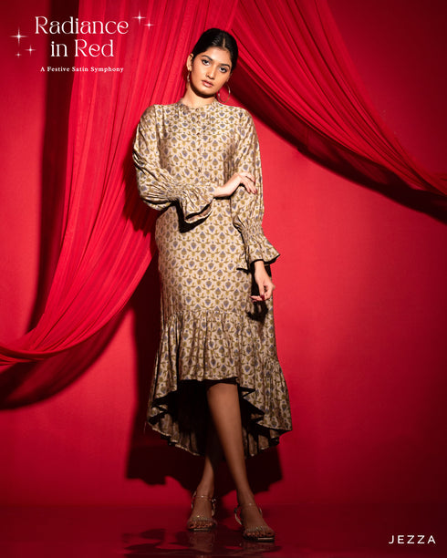 Printed Polyester Top 60891