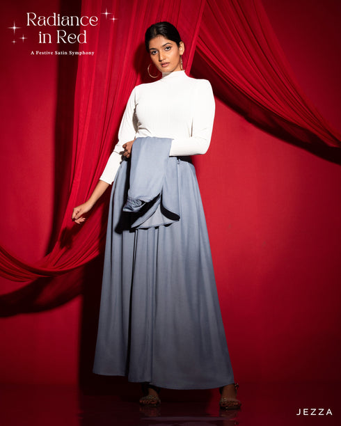 Chic Three-Piece Skirt and Top Set 51132/60562/58202