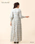 Printed Poly Cotton Maxi Dress 58392