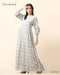 Printed Poly Cotton Maxi Dress 58392