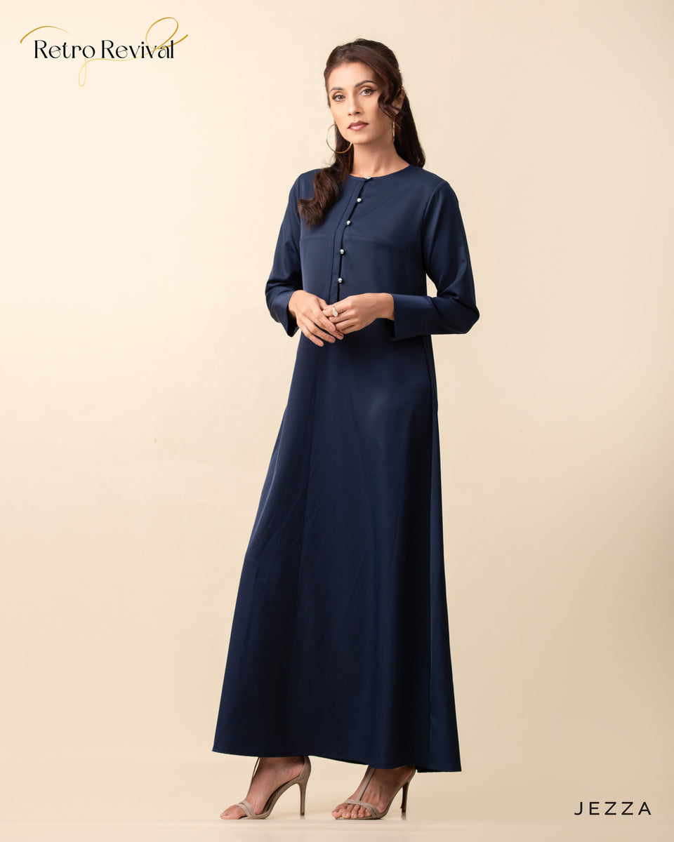 Polyester A Line Dress 60162 – Jezza Fashion