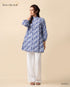 Below Hip Printed Cotton Top 59082