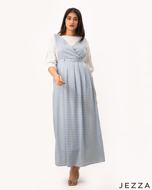 JEZZA Women's Modest Pinafore Dress 46362/47071
